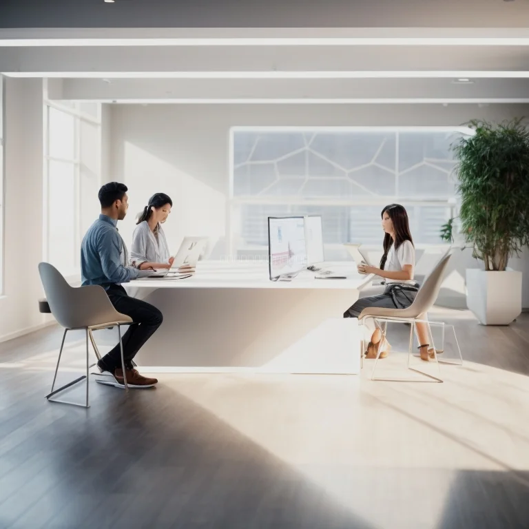 Team collaborating on AI model fine-tuning